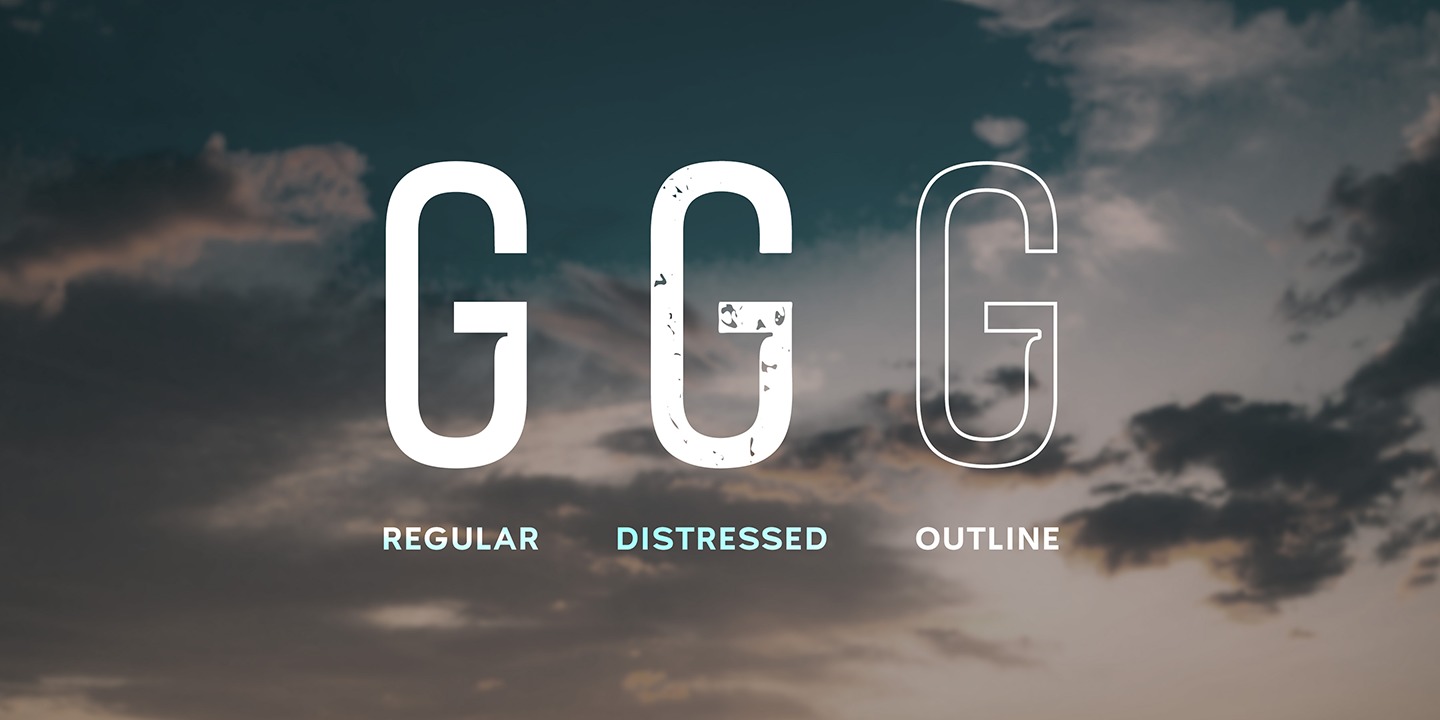 Airwings Distressed Font preview